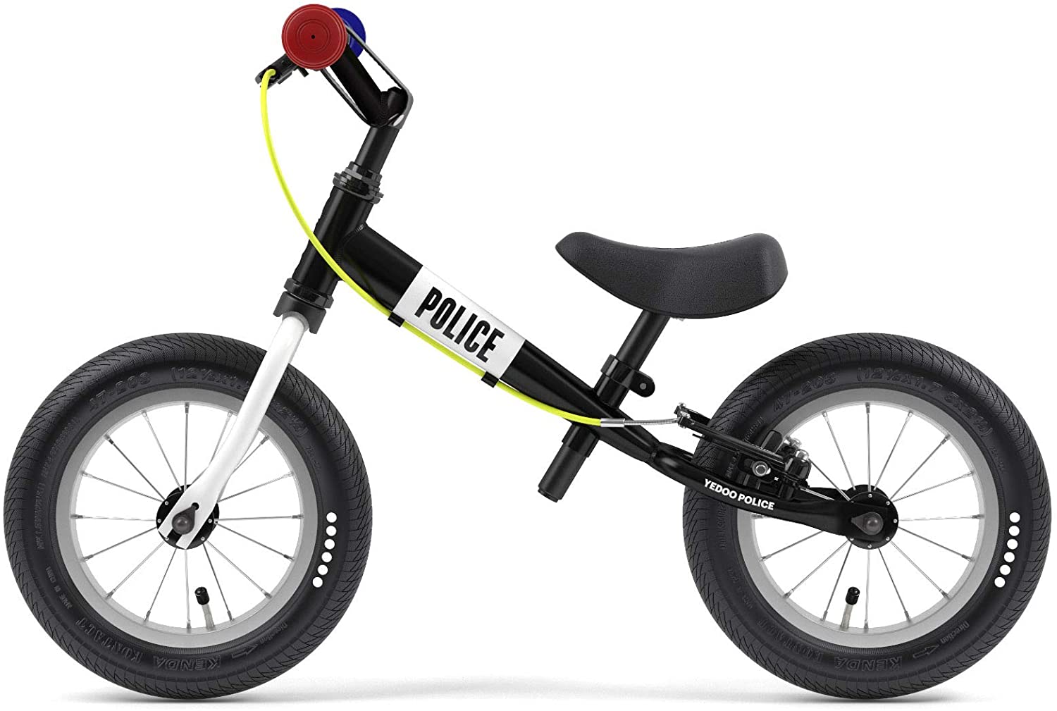 YEDOO  Police - Laufrad für Kinder ab 1,5 Jahre, ab 85 cm Körperhöhe, mit Luftreifen