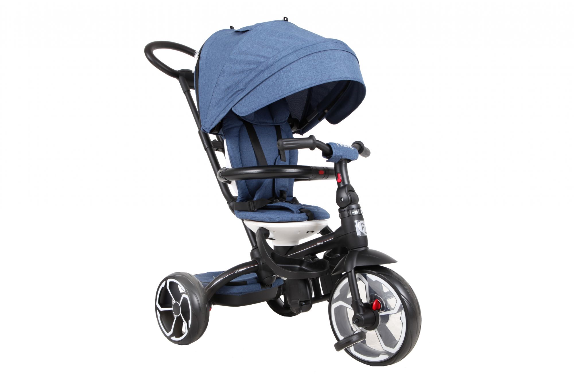 Qplay Dreiräder Prime 6 in 1 - Jungen und Mädchen - Blau